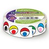 Creativity Street Multicolor Wiggle Eyes Stickers Roll, PK2 PAC3403-01